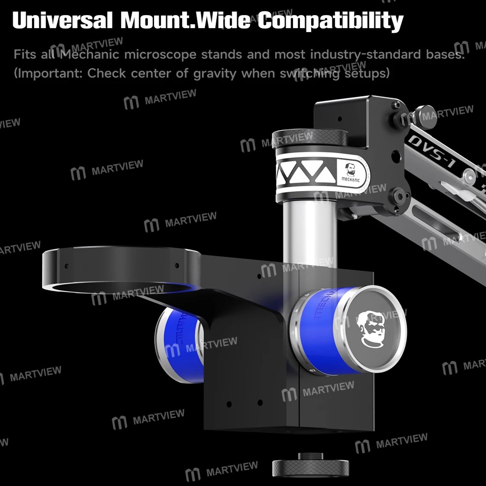 mechanic dvs-1-360-rotation-anti-shake-hydraulic-shock-absorbing-microscope-arm-8