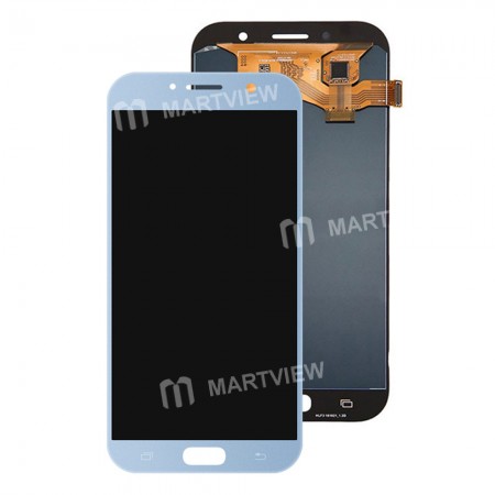 LCD Display Touch Screen Digitizer Assembly Replacement for Samsung Galaxy A7 2017 A720 A720F - Blue