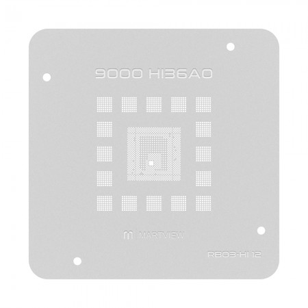 Martview RB03-HI12 CPU BGA Reballing Stencil for Huawei Hisilicon 9000 HI36A0