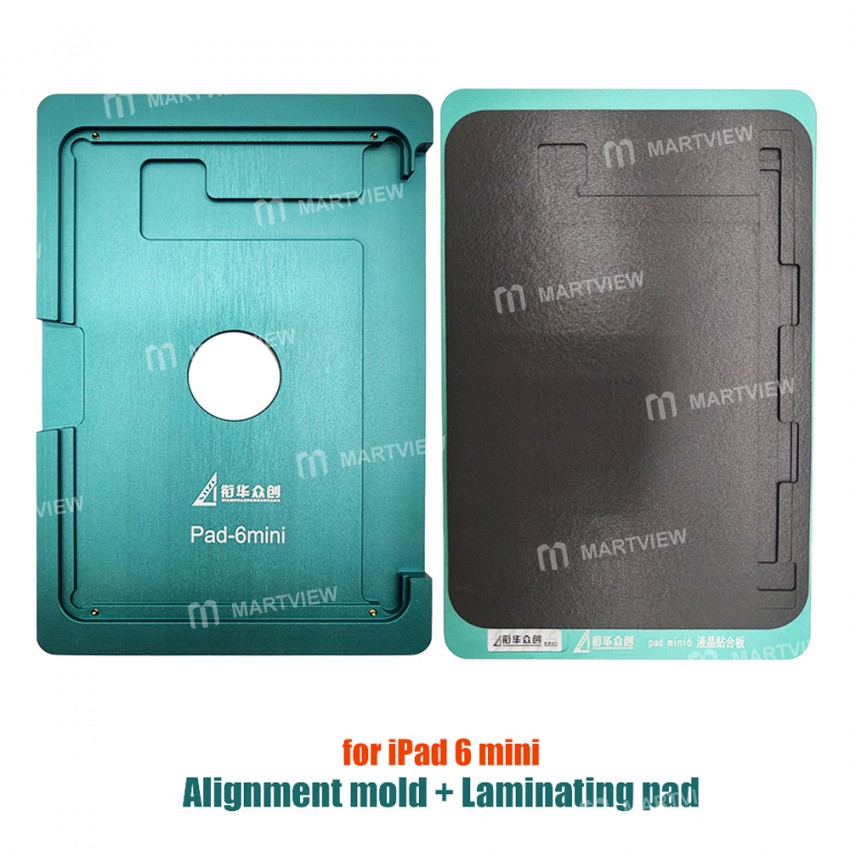LCD Screen OCA Laminating Pad & Alignment Metal Mould for iPad Mini 6