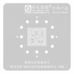 Amaoe 0.12mm CPU Short Circuit Isolation BGA Reballing Stencil for Qualcomm SM8350/Snapdragon 888