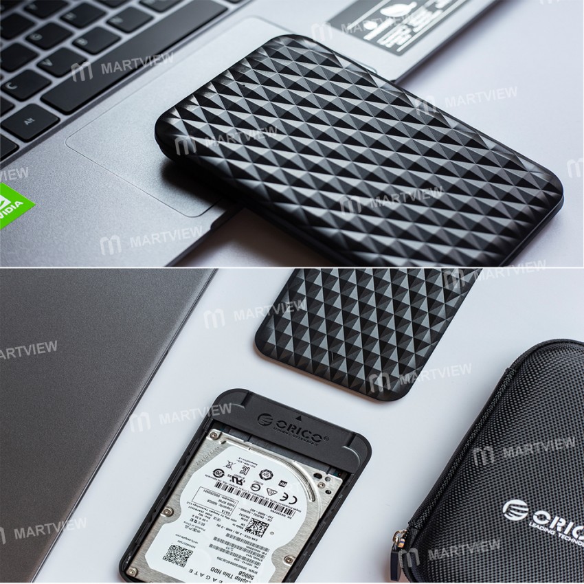 Orico 2.5-inch SATA to USB 3.0 External HDD Case