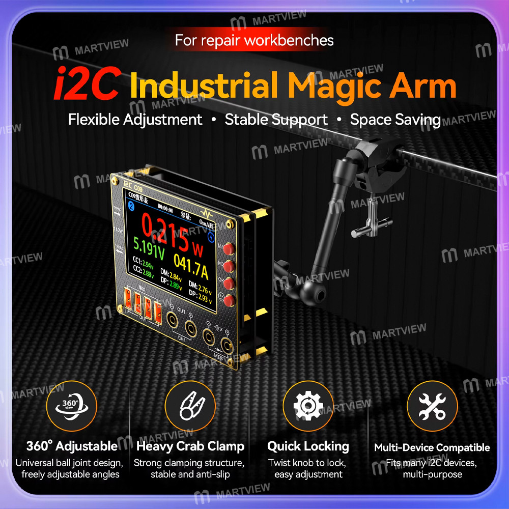 i2c 360-freely-adjustable-angle-magic-arm-mount-compatible-with-i2c-c08-c09-c10-devices-4