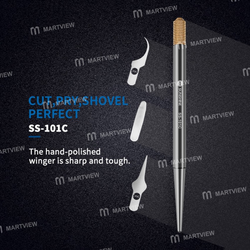 SS-101C CPU Chip Edge Glue Cutting Knife for Phone Repair
