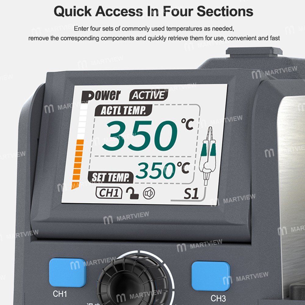sunshine s1-multi-purpose-smart-color-screen-precision-tweezers-soldering-station-10