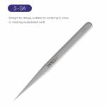 PPD Ultra-fine Anti-magnetic Stainless Steel Tweezers for Motherboard IC Chip Repair