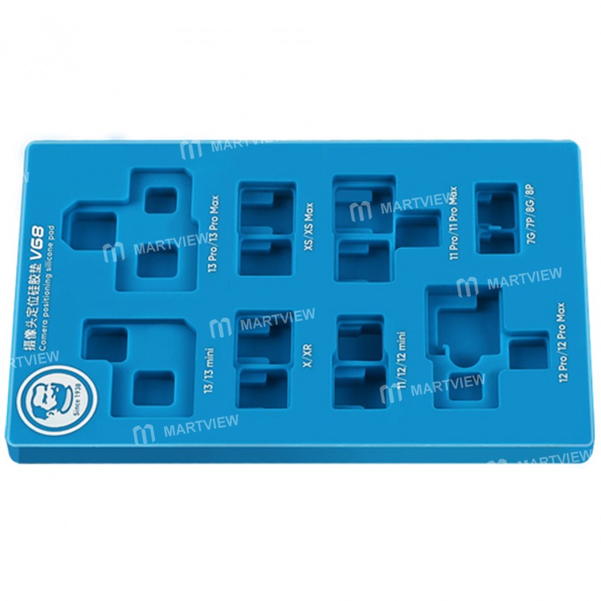 Mechanic V68 Camera Positioning Silicone Pad Dedicated for iPhone 7 to 13 Pro Max