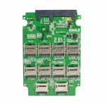 10 Ports Micro SD TF Memory Card to SATA SSD Adapter SATA Converter