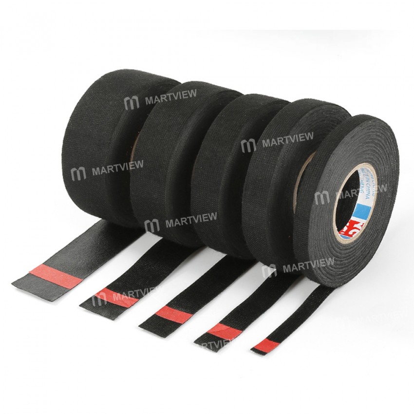 Heat-resistant Flame Retardant Black Tape - 25 Meter