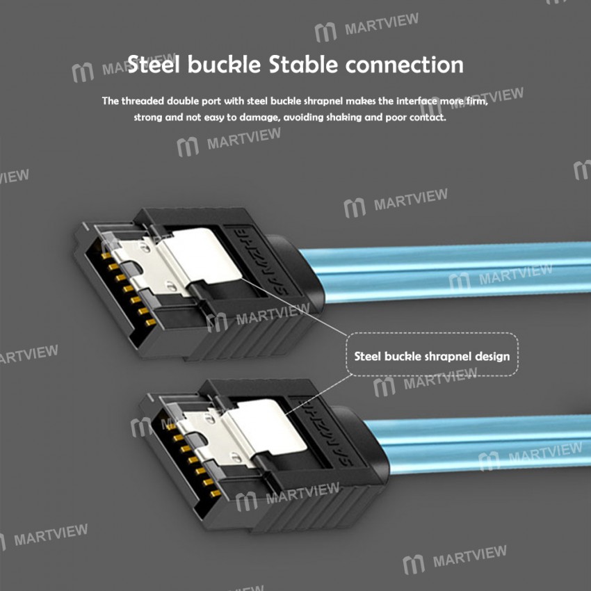 4in1 High-quality SATA 3.0 6Gbps 7 Pin Hard Drive Data High-speed Serial Port Cable