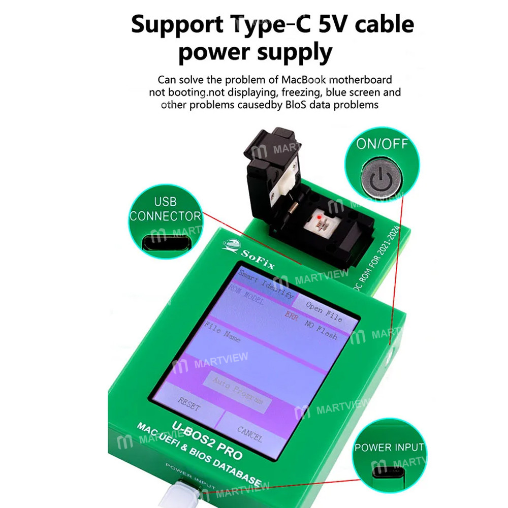 sofix u-bos2-pro-data-assistant-for-macbook-uefi-bios-database-read-write-backup-repair-5