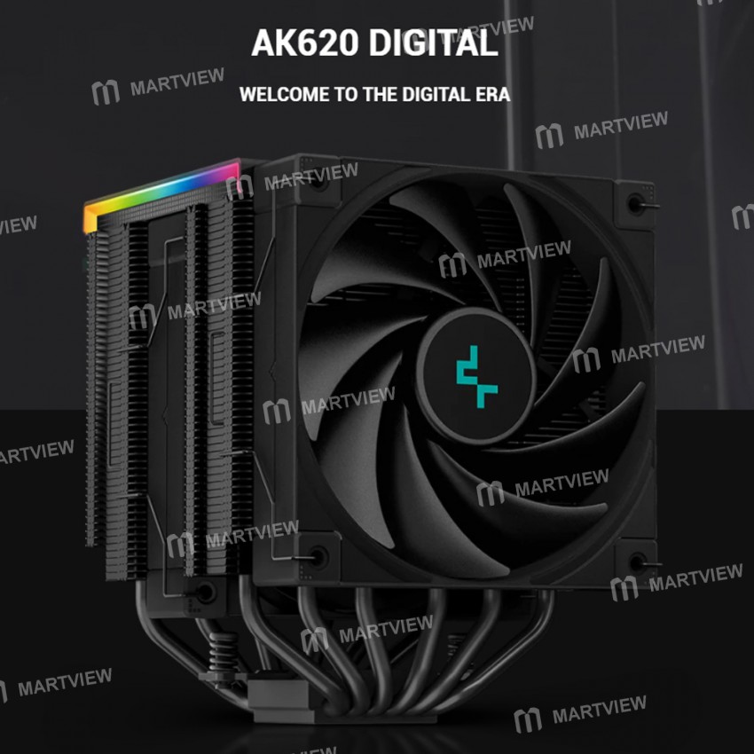 deepcool ak620-6-heatpipe-real-time-digital-display-cpu-cooler-7