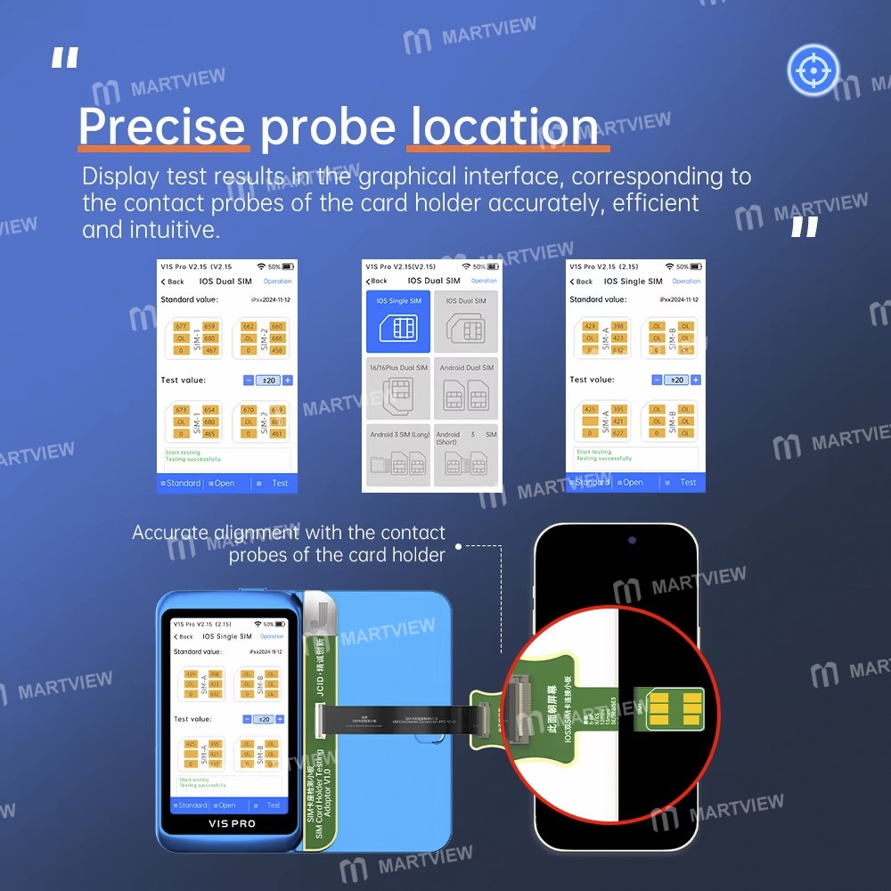 jcid sim-card-holder-testing-set-for-iphone-5-to-16pm-android-sim-tf-card-4