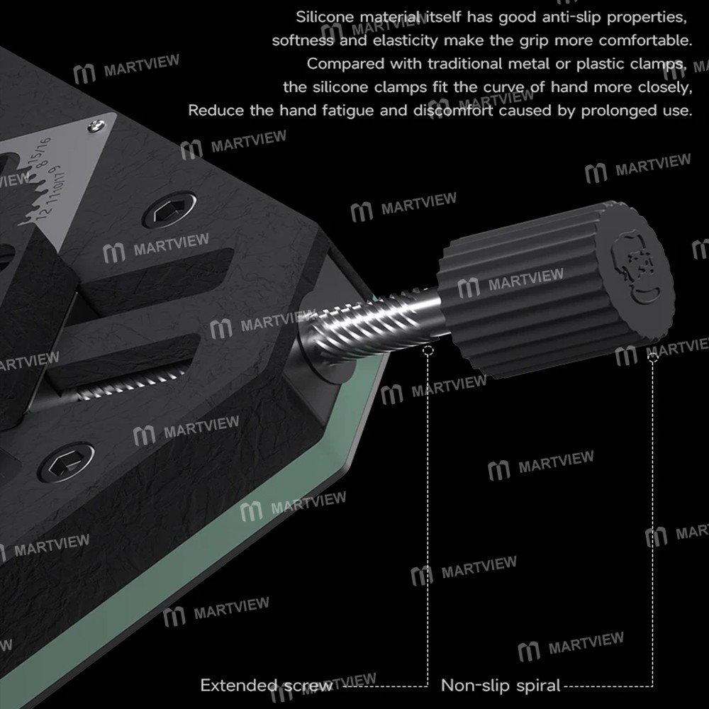 mechanic alien-x-v20-360-rotation-universal-motherboard-fixture-with-chip-positioning-area-9