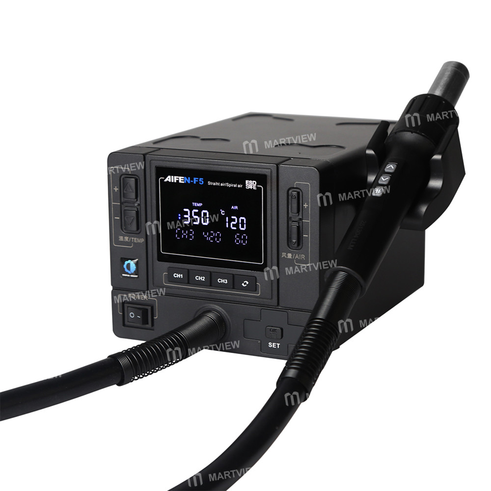 aifen f5-1000w-digital-display-industrial-grade-hot-air-gun-bga-rework-station-1