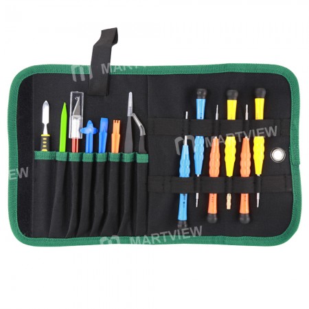 BEST-115 14-in-1 Multi-purpose Opening Mobile Phone Screen Repair Hand Tool Set