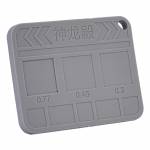 ycs dragon-mobile-phone-repair-universal-bga-hard-disk-cpu-magnetic-tin-planting-silicone-mat-5