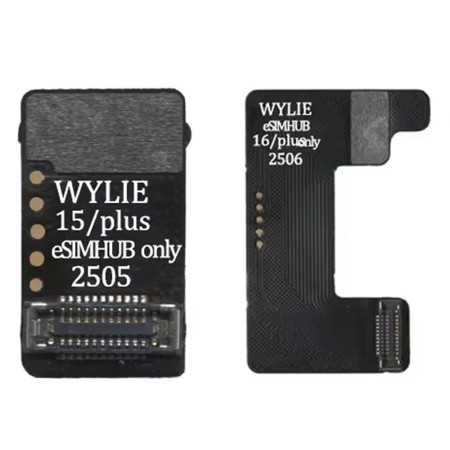 Wylie Physical SIM Card Adapter (No CNC & Maintains Original Body) for US Version iPhone 15 / 15 Plus / 16 / 16 Plus