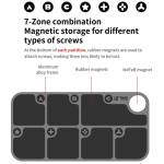 18 kinds-7-zone-alloy-magnetic-combination-screw-storage-pad-4