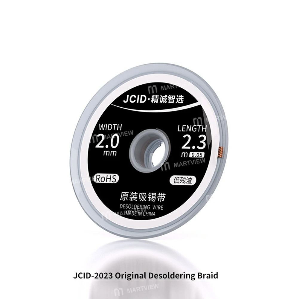 jcid multiple-sizes-low-residue-original-desoldering-wire--5pcs-5