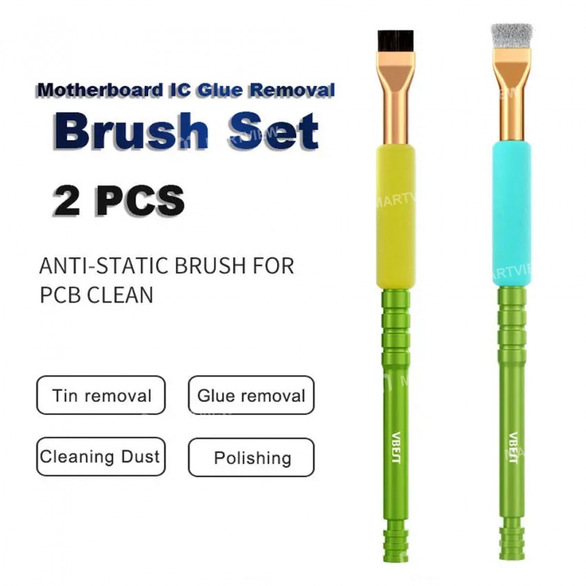vbst 81-motherboard-ic-glue-removal-chip-dust-aluminum-alloy-clean-brush-set-2