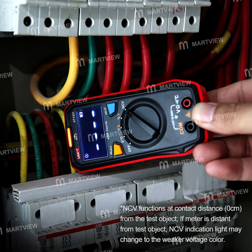 UNI-T UT123T Residential NCV Detection Mini Digital Multimeter with Color Screen