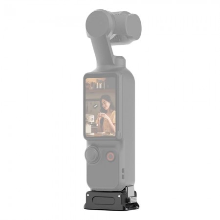 Aluminum Alloy Upright Charging Base with 1 / 4 Inch Screw Hole for DJI OSMO Pocket 3