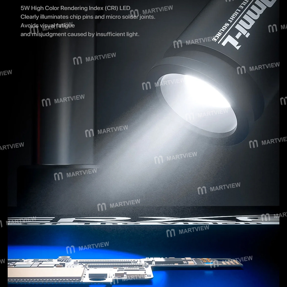 mechanic omni-l-portable-bendable-5w-microscope-led-light-with-magnetic-base-5