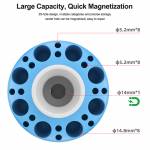 relife t01-25-hole-multi-functional-360-rotation-storage-organizer-for-relife-e2-electric-screwdrive