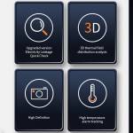 MEGA-IDEA Super IR Cam 2S 3D Infrared Thermal Imaging Analyzing Camera for PCB Short Circuit Diagnos