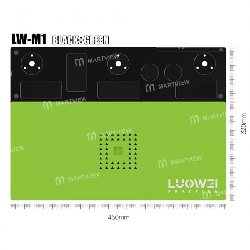 luowei lw-m1-lw-m2-multi-function-microscope-repair-tin-planting-platform-with-silicone-pad-1
