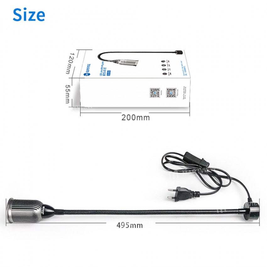 Sunshine SS-804 Magnet Base COB Wick LED Lamp