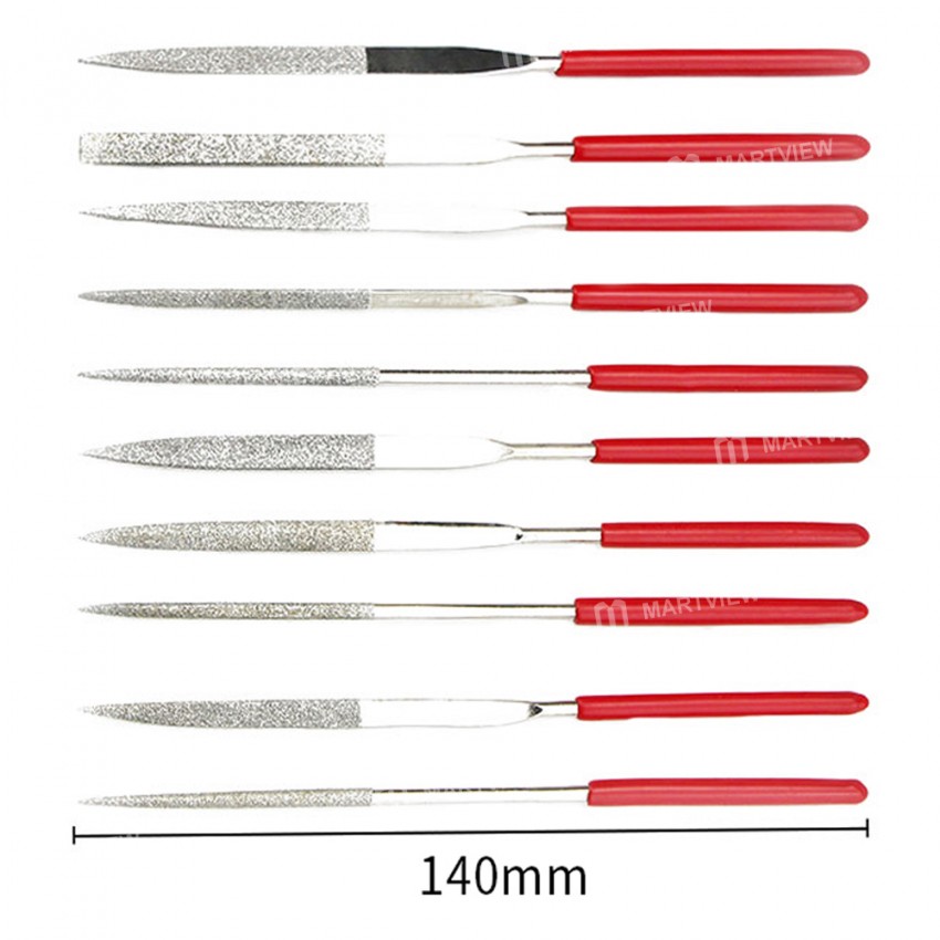 Mini Diamond Polishing Carving File -10pcs