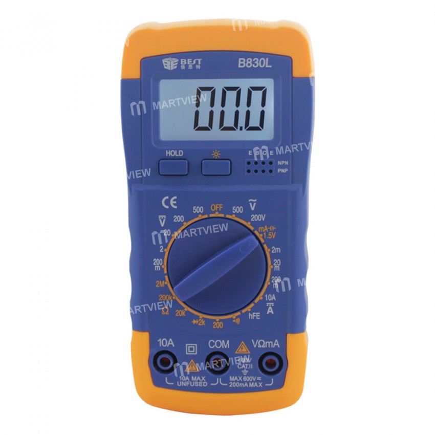 BST-B830L Multifunction High-precision Digital Multimeter with LCD Digital Display