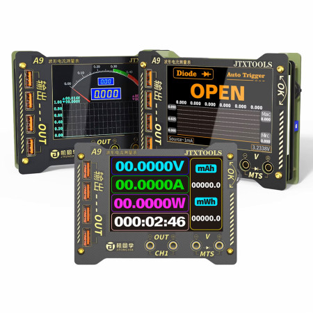 JTX A9 High-Precision Sampling, Digital Display Curve Waveform Multifunction Measuring Meter