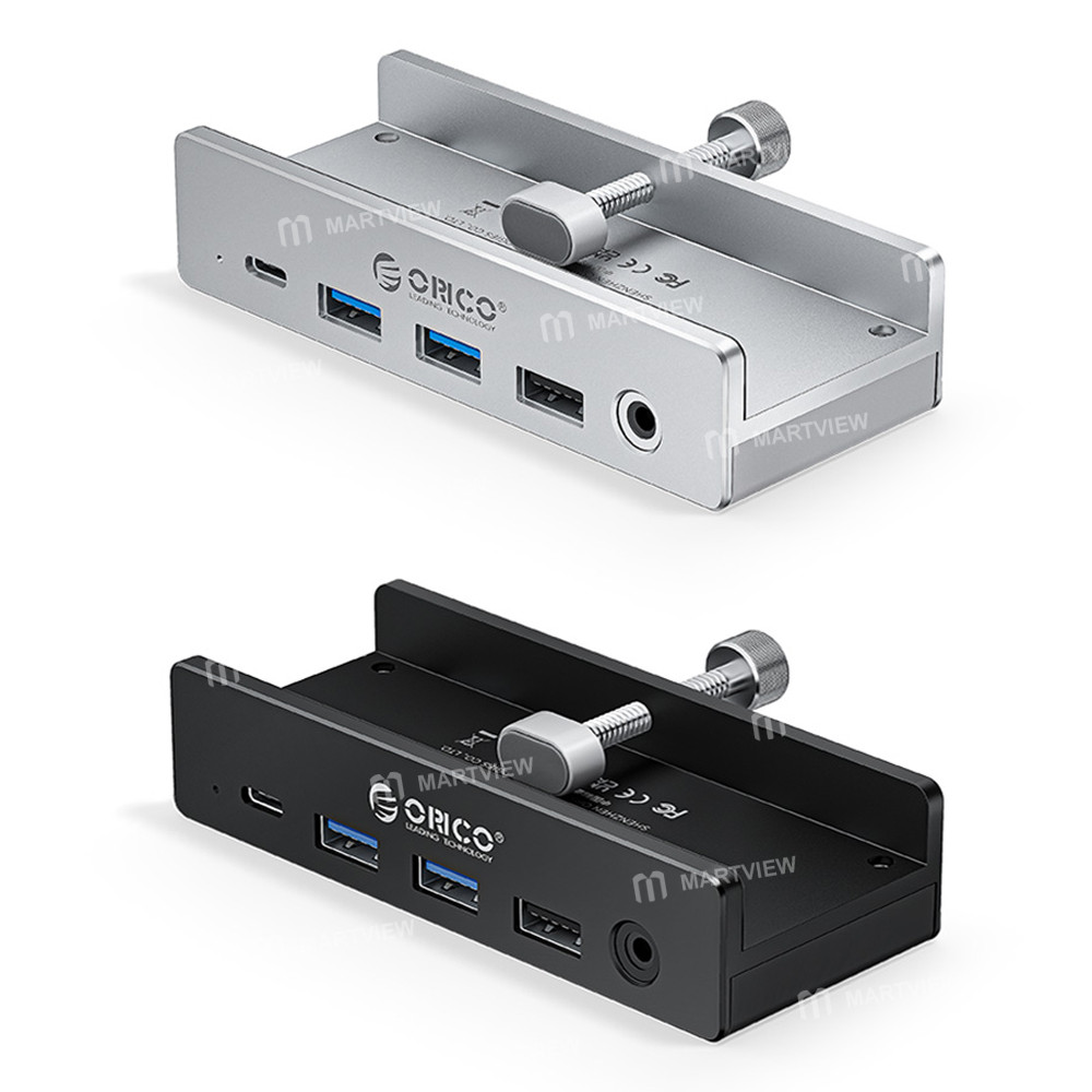 orico mh8p-8-in-1-usb-10gbps-rj45--35mm-headset-jack--4k-hdmi-desktop-clip-on-docking-station-1