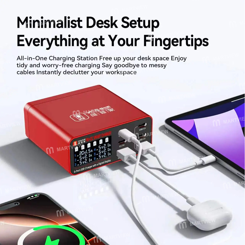 ycs 300-6-in-1-multi-port-usb-type-c-digital-display-qc-fast-charging-station-5