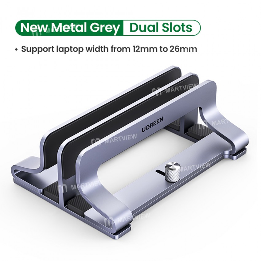 Ugreen LP258 Aluminum Foldable Vertical Laptop Stand for MacBook Air / Pro Dell XPS