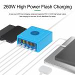relife rl-304r-6-port-260w-gan-smart-digital-display-usb-fast-charger-11
