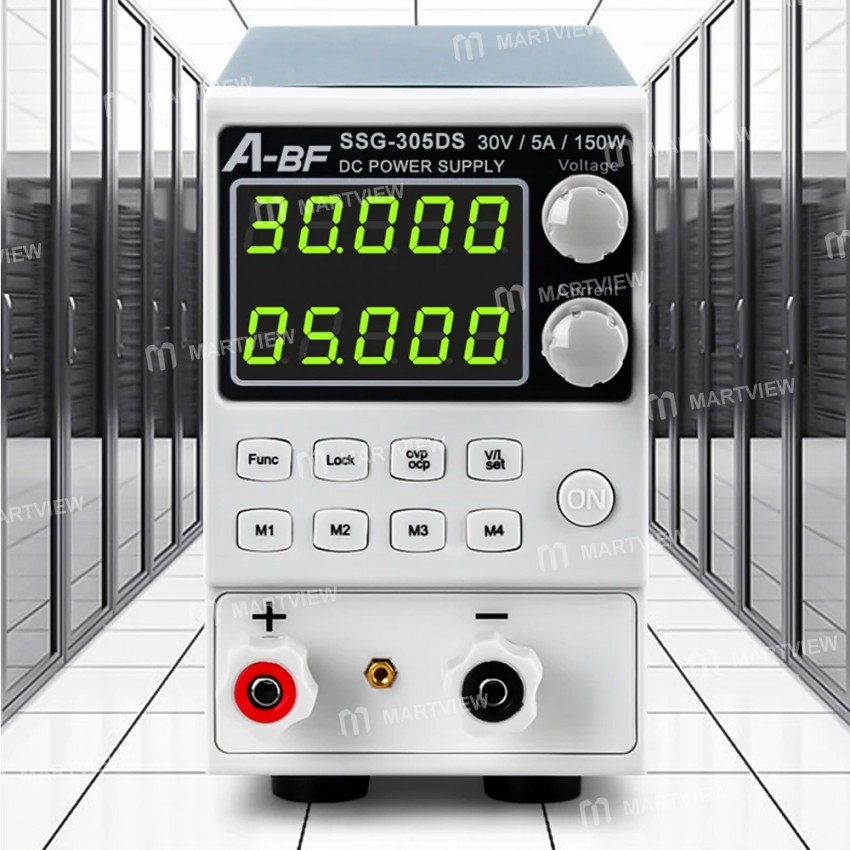 a bf-ssg-305ds-30v-5a-dual-5-bits-led-type-cnc-adjustable-dc-voltage-regulate-power-supply-8