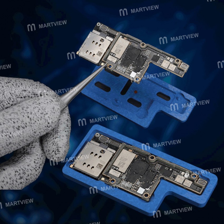 Mechanic 3D-XPlus Motherboard Middle Layering Repair Postitioning Slot Plate Tin Fixture for iPhone