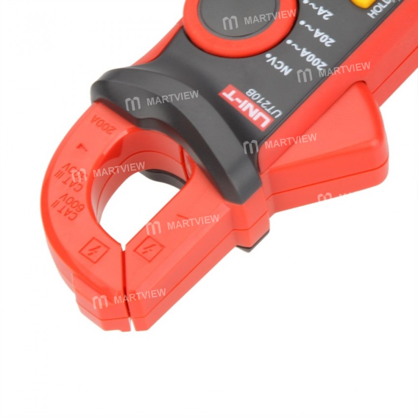UNI-T UT210B True RMS 200A AC Mini Clamp Meters Ammeter NCV Test LCD Backlight