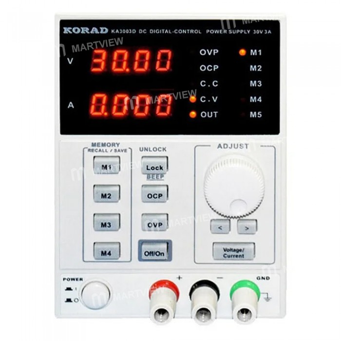 Korad KA3003D 30V / 3A Precision Adjustable Digital Control