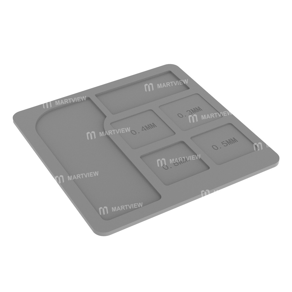 rf4 rf-po20-universal-multi-size-high-temperature-resistant-heat-insulating-tin-plated-silicone-pad-