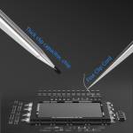 MaAnt SS-A SS-A1 Non-Magnetic Stainless Steel Precision Hand Polish Tweezer