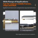 Qianli iAtlas 24k Explosion Proof Gold-plated Foil Gasket for Phone Motherboard Reballing Repair