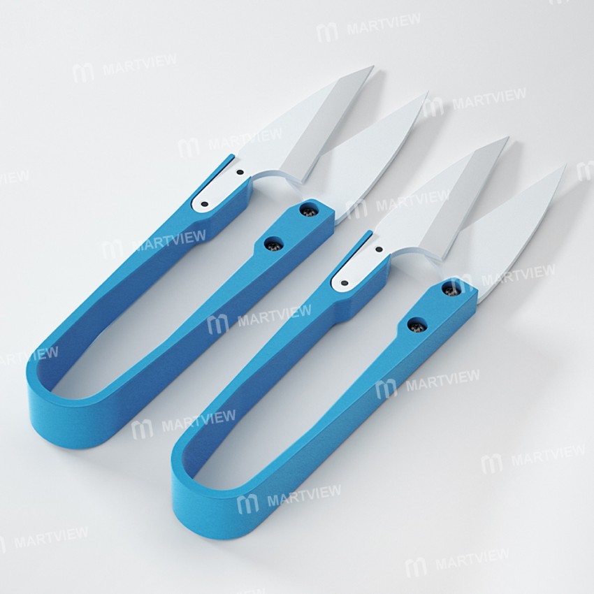 MaAnt Insulated Ceramic U-shaped Shear for Mobile Phone Repair Cutting Work