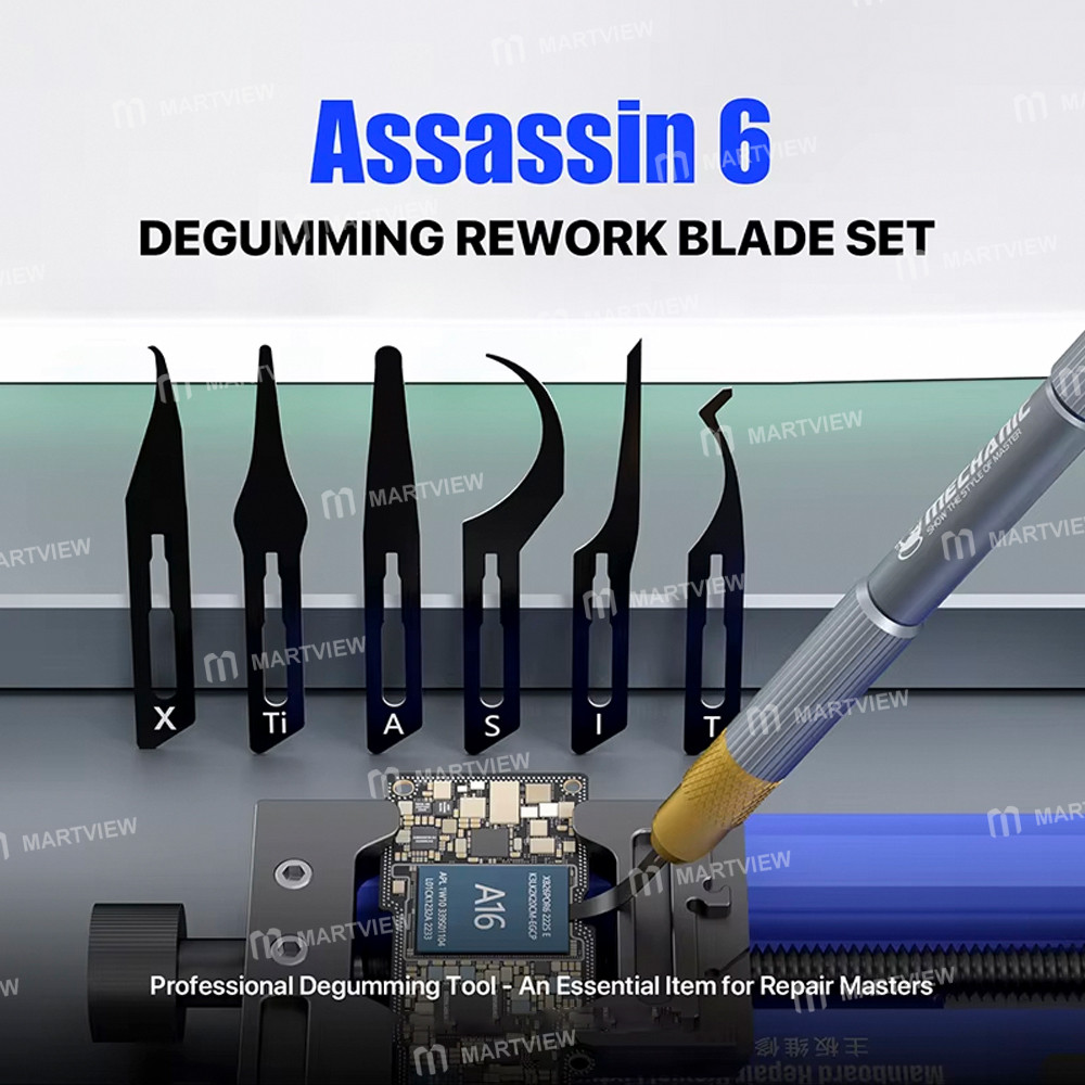 mechanic assassin-6-6-in-1-professional-degumming-rework-blade-set-for-motherboard-ic-cpu-repair-3