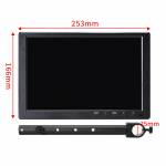 HDMI VGA Industrial Monitor 10.1 Inch LCD IPS Displayer with Stand Holder for Stereo Microscope Vide