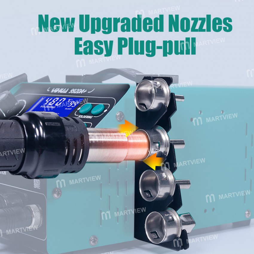 yihua 992da-lcd-digital-display-bga-soldering-rework-station-with-vacuum-smoking-soldering-pen-2